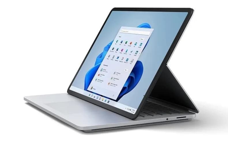 لپ تاپ 14.4 اینچی مایکروسافت مدل Surface laptop Studio i7 11370H 16gb 512gb RTX3050